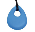 Oval Chewy Pendant-Sky Blue