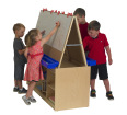 4 Station Art Easel with Storage