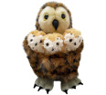 Mother Owl with Babies Hideaway Puppet