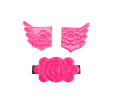 Pink Hero Cuffs and Belt