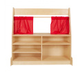 Puppet Theater with Dry Erase & Storage