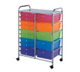 Rainbow Storage Cart - 15 Drawer