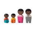 Wooden Block Family - African American