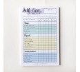 Self Care Checklist Habit Tracker Notepad
