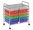 12 Drawer Mobile Organizer