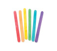 Colorful Wood Craft Sticks - 100 pieces