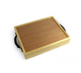 WAREHOUSE DEAL: Portable Wooden Sand Tray with Lid