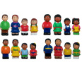 Multicultural Families (Set of 16 Chunky Figures)
