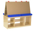 4 Station Art Easel with Storage