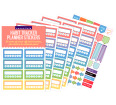 Habit Tracker Planner Stickers