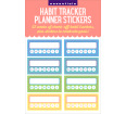 Habit Tracker Planner Stickers