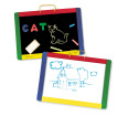 Magnetic Chalk and Dry Erase Board with Accessories