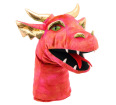 Large Red Dragon Head Puppet