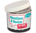 Questions and Quotes for Girls in a Jar