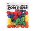 Pom Poms (40 pieces of Primary Colors)