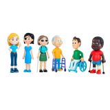 Diverse People Set of 6 - Functional Diversity Figures