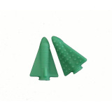Rocket Chewing Pencil Topper - 2 Pack - Green