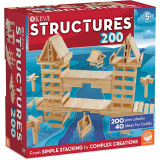 KEVA Structures 200 Wood Building Planks Set