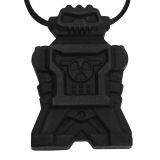 Robot Chewy Necklace-Black